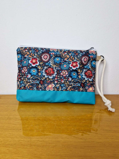 'Summer' Large Clutch Bag Imitation Embroidery 2