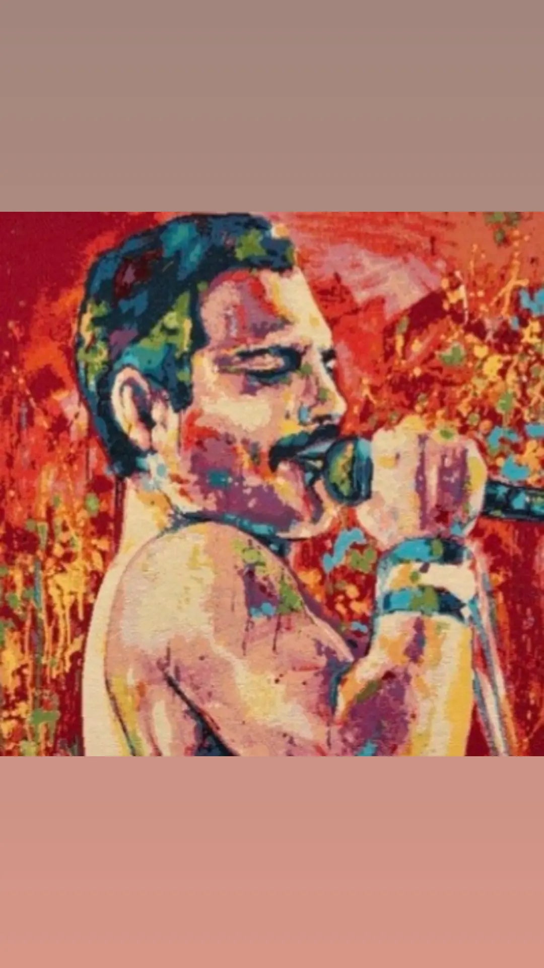 Freddy Mercury panel